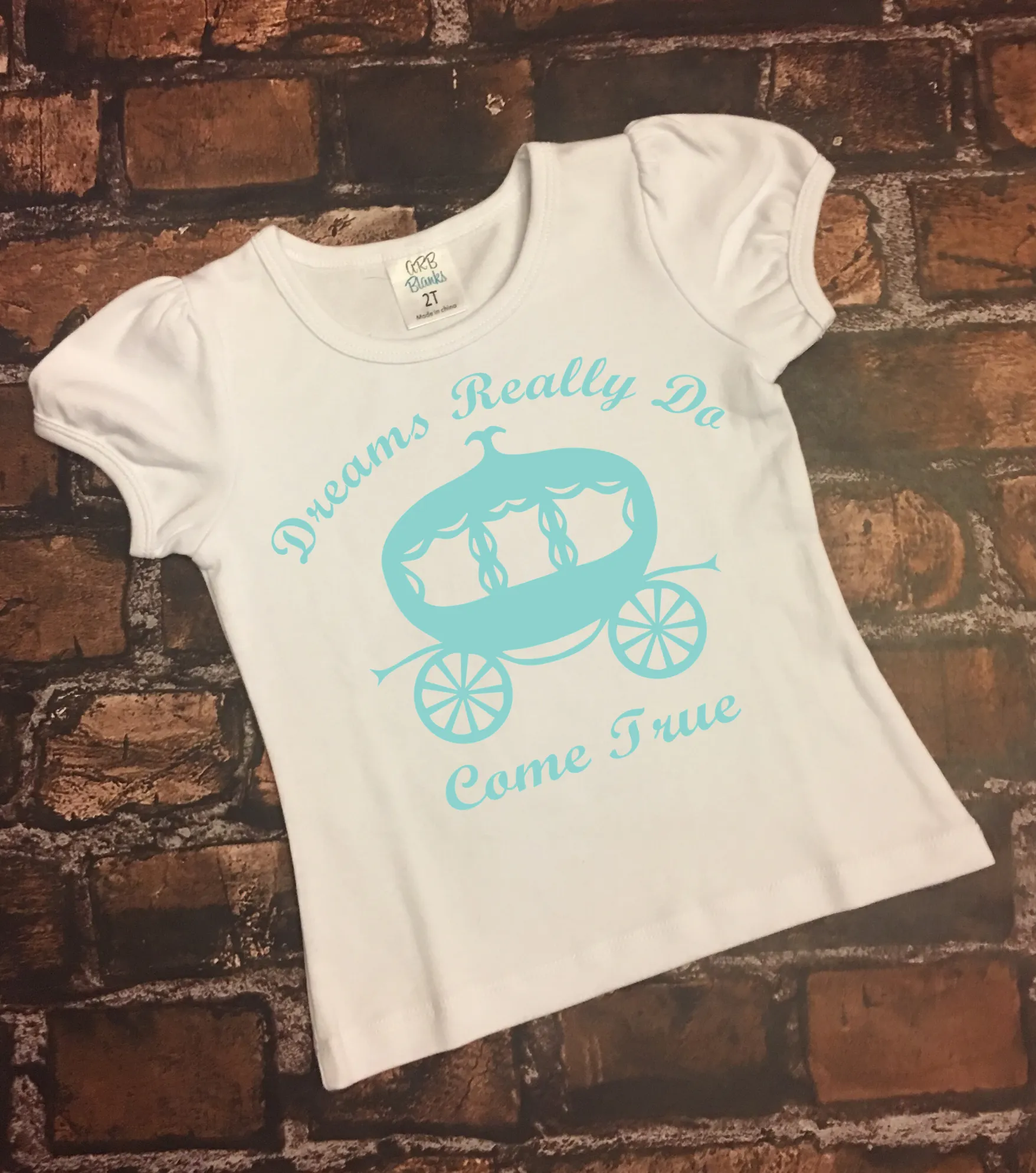 Cinderella Shirt "Dreams Really do come true"