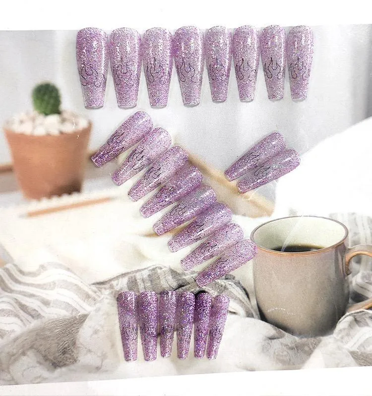 Coffin Purple Violet