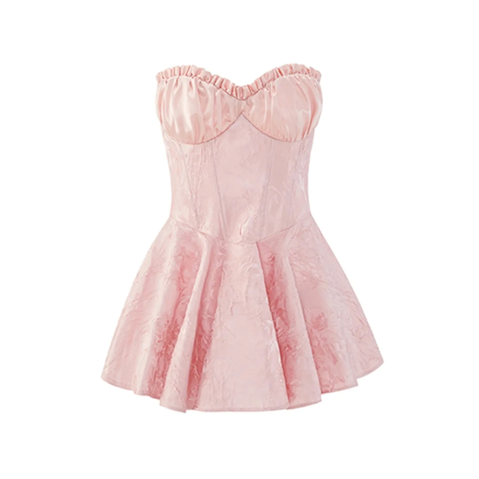 Coquette Satin Dress