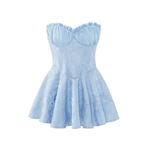 Coquette Satin Dress