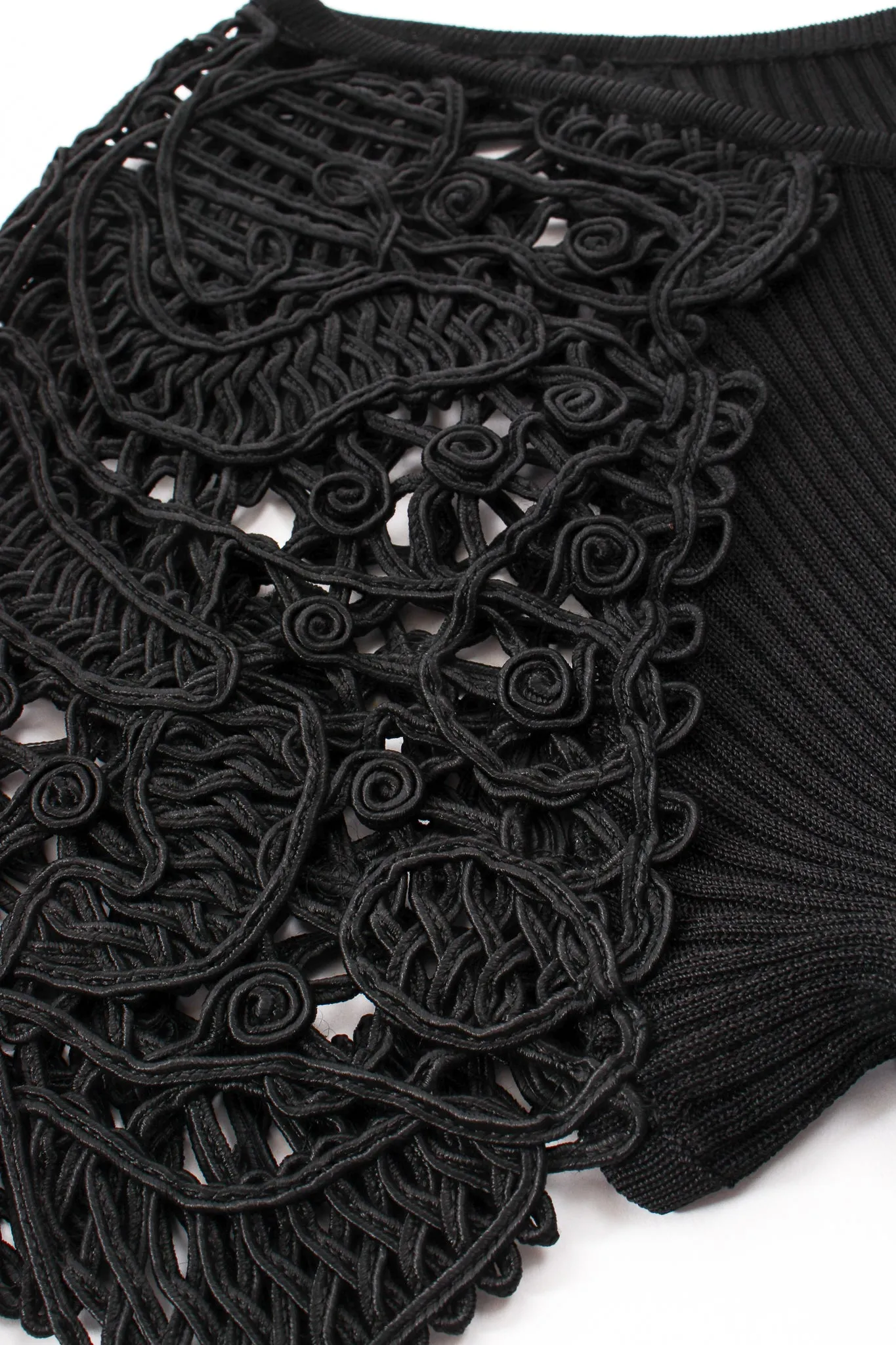 Corded Lace Sleeve Top