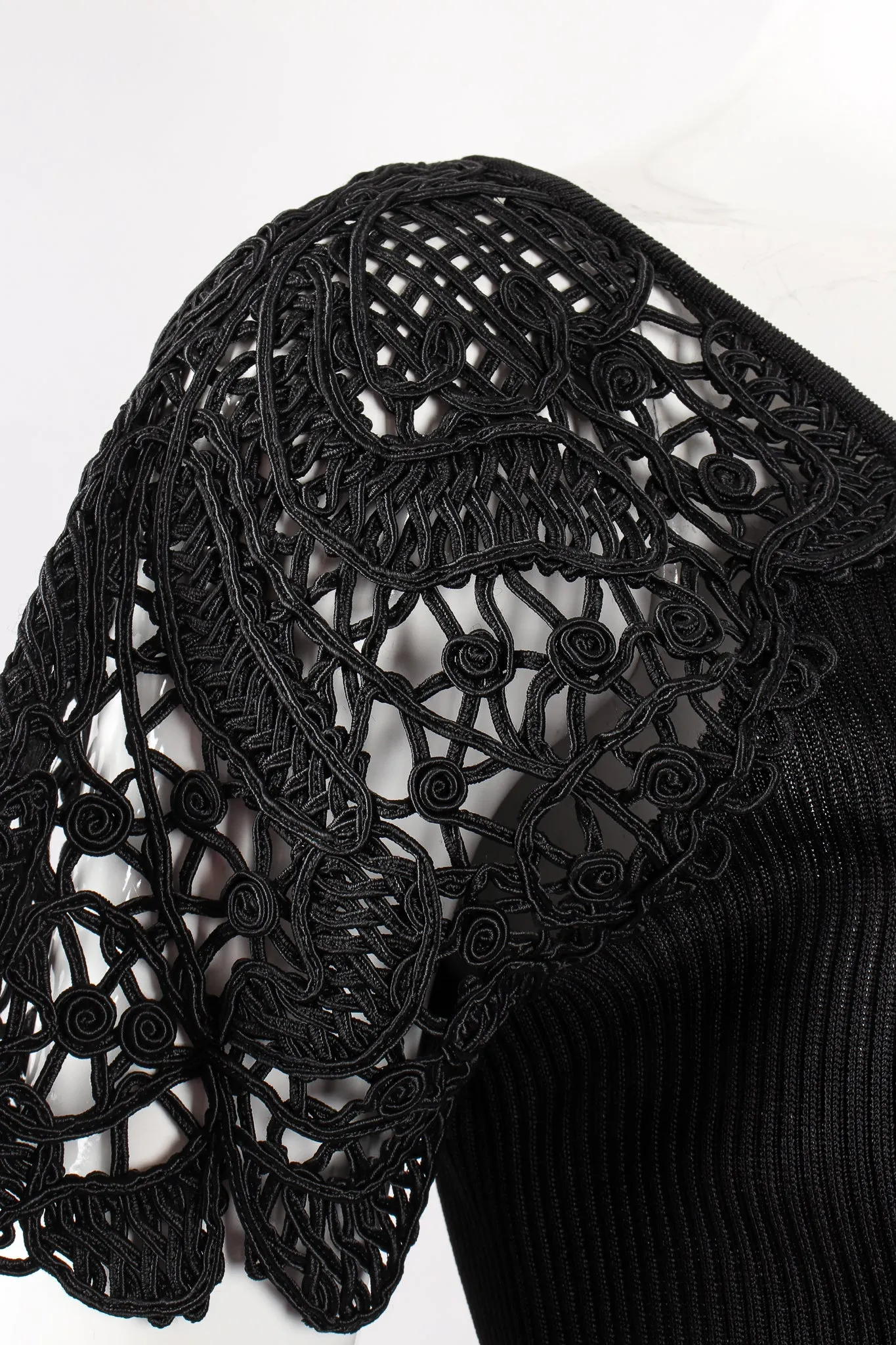 Corded Lace Sleeve Top