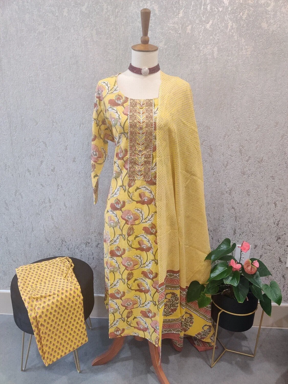 Cotton kurtie duppatta Maternity kurta Maternity dress indian Indian salwar kameez simple daily wear kurta for women branded kurta