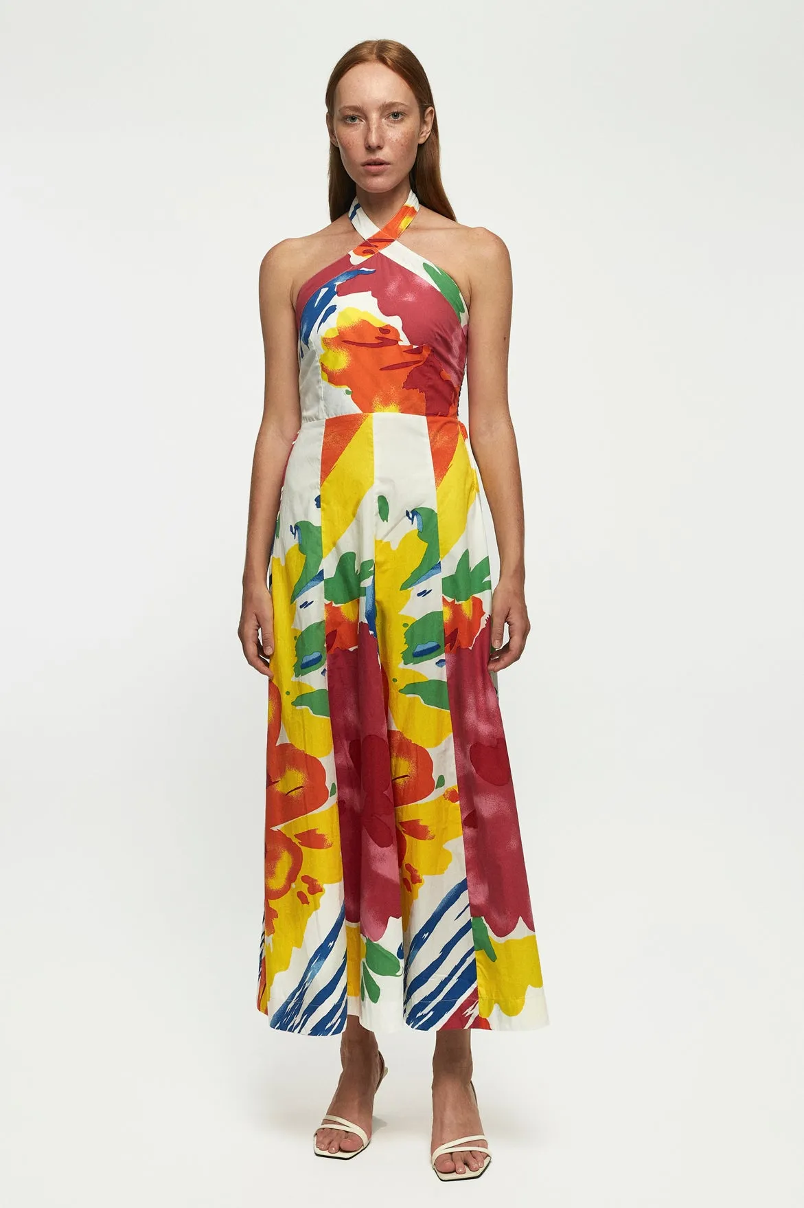 Cross Body Midi Dress