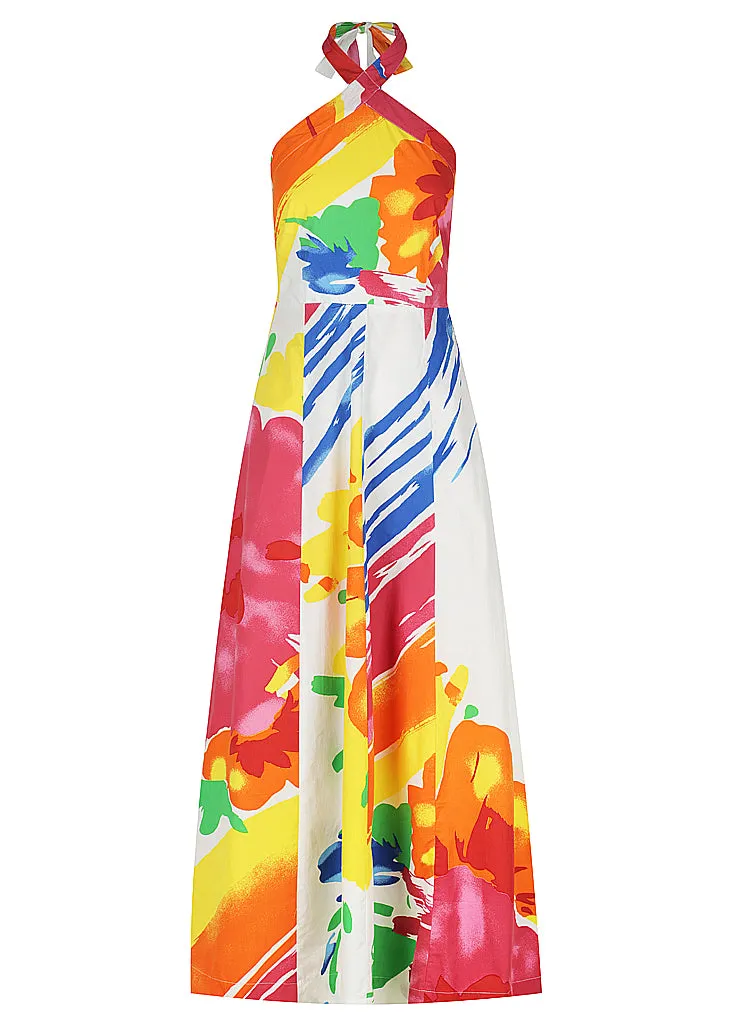 Cross Body Midi Dress