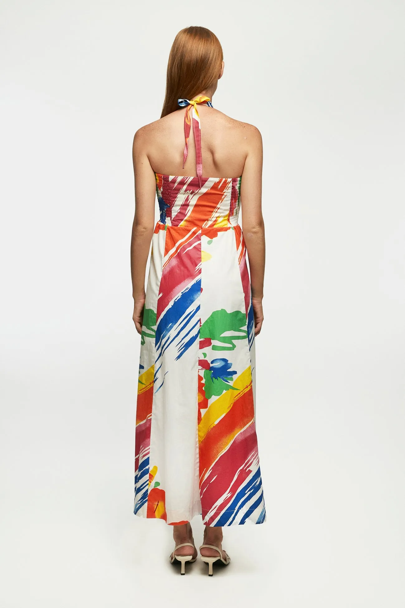 Cross Body Midi Dress