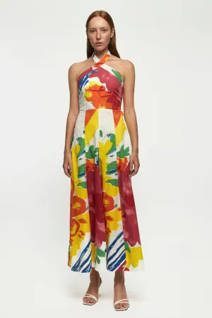 Cross Body Midi Dress