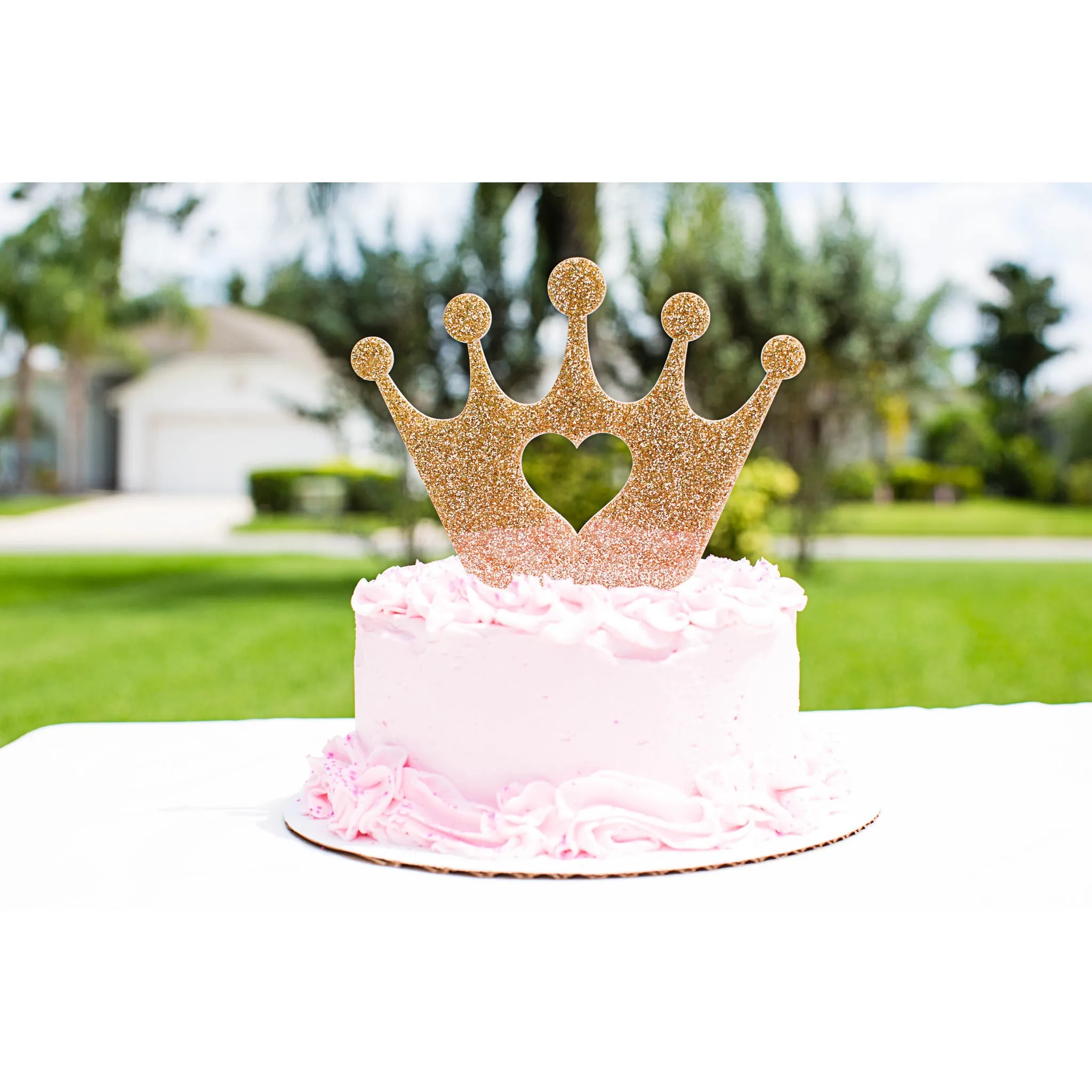 Crown Princess Cake Topper