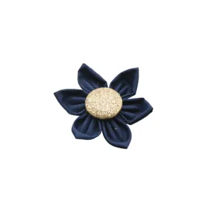 Cruz & Regis Sparkle Flower - Navy