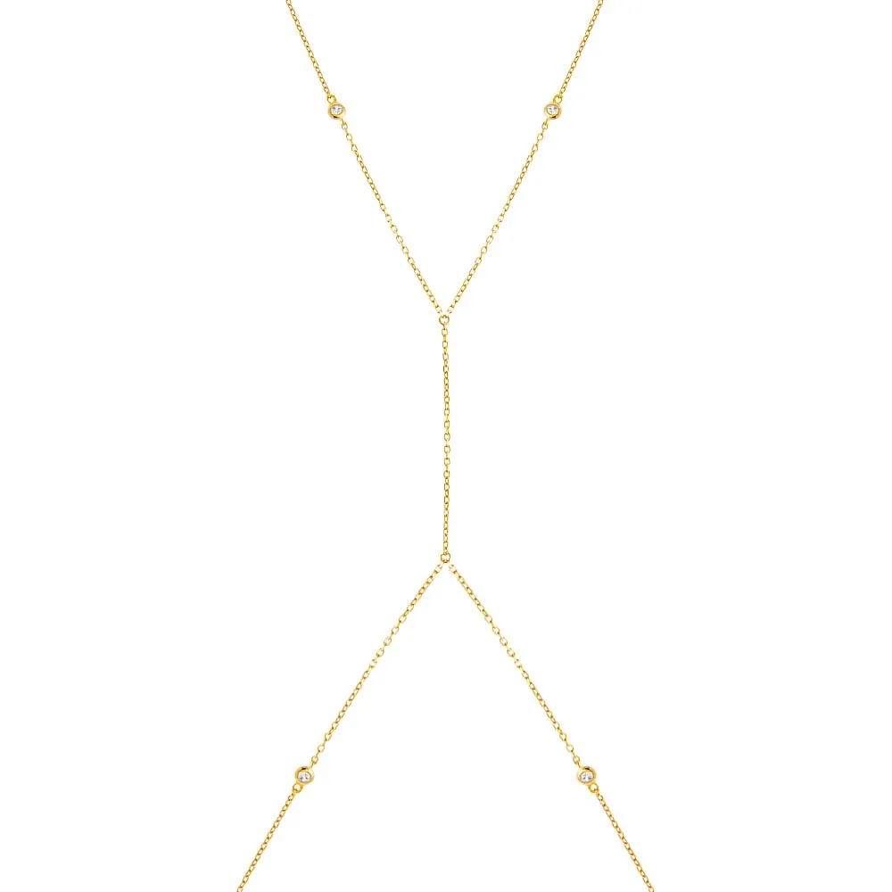 CZ Station Body Chain