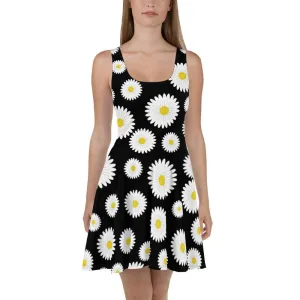 Daisy 20 D20 Basic Black Skater Dress