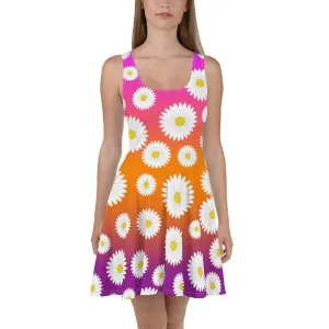 Daisy 20 D20 Sunset Ombre Skater Dress