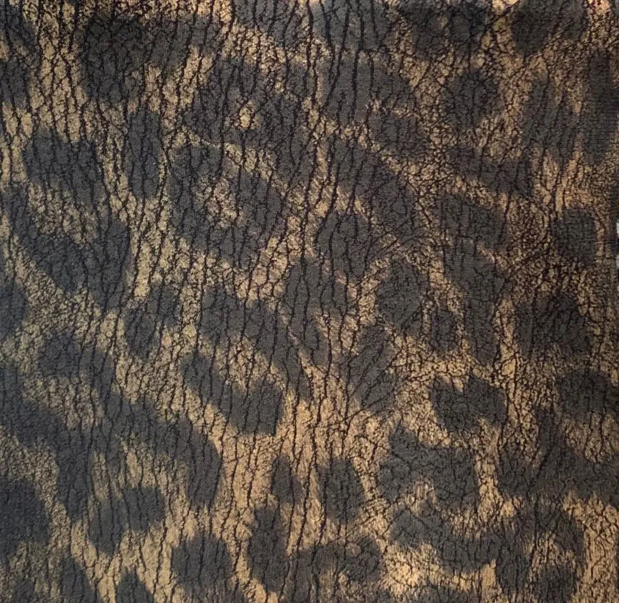 D&G Y2K Leopard Print Body Con Dress