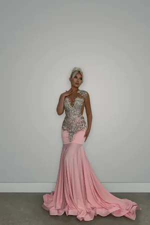 Dayan Gown Pink