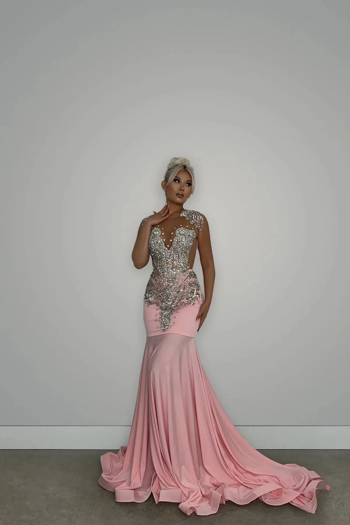 Dayan Gown Pink