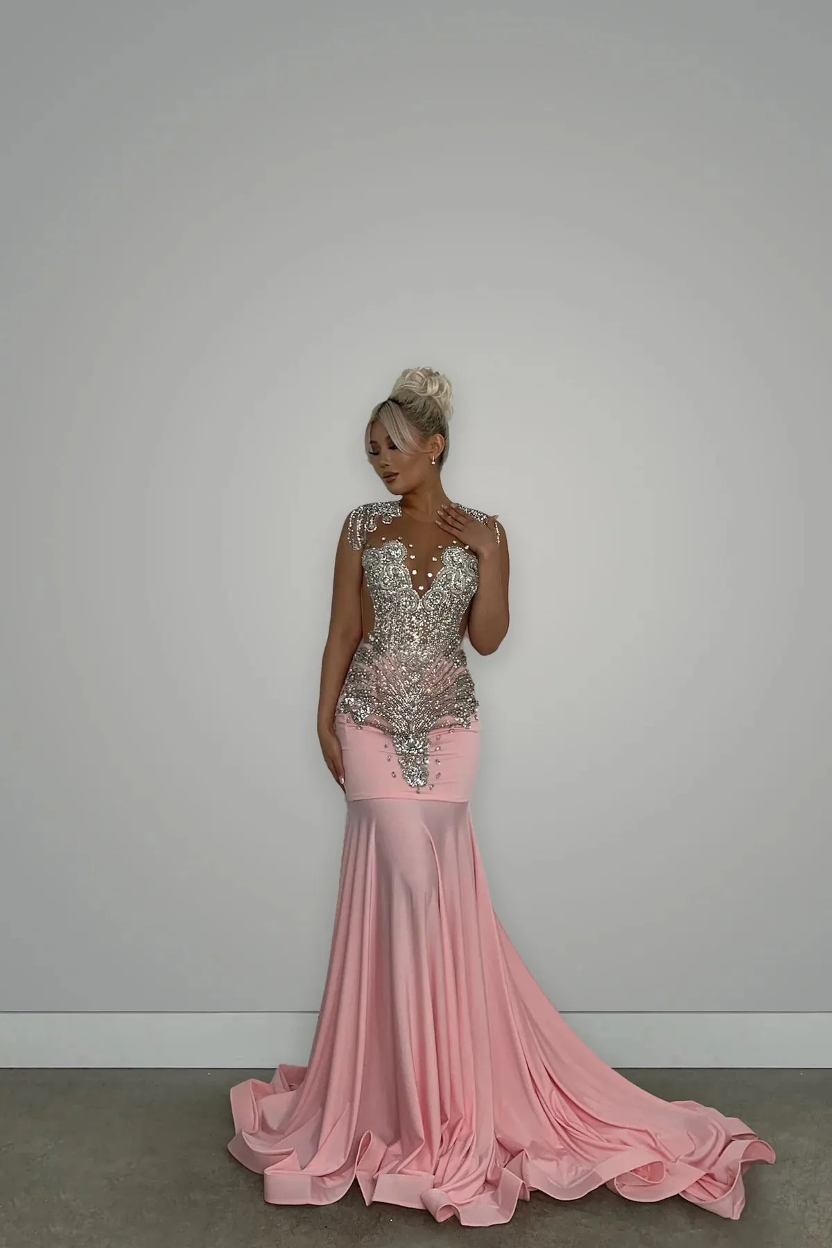 Dayan Gown Pink