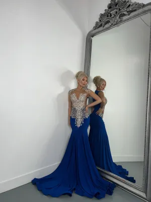 Dayan Gown Royal Blue