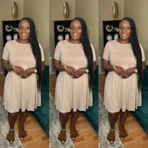 Deanna Dress - Mocha