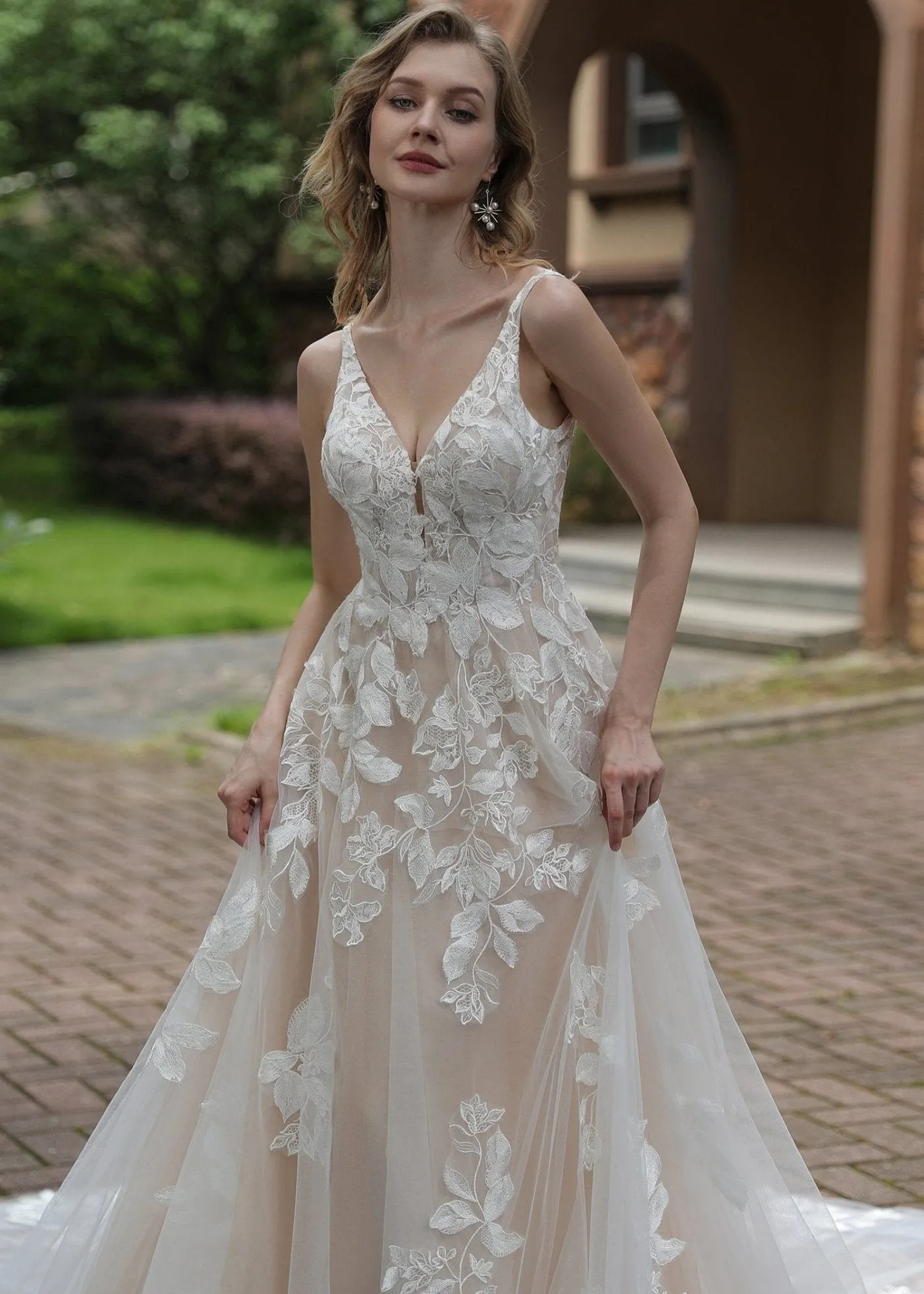 Deanna Lace Bridal Dress in Ivory Size 22-24 Express NZ wide