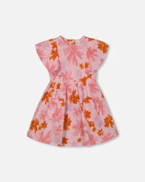 DEUX PAR DEUX- BABY PRINTED MUSLIN DRESS