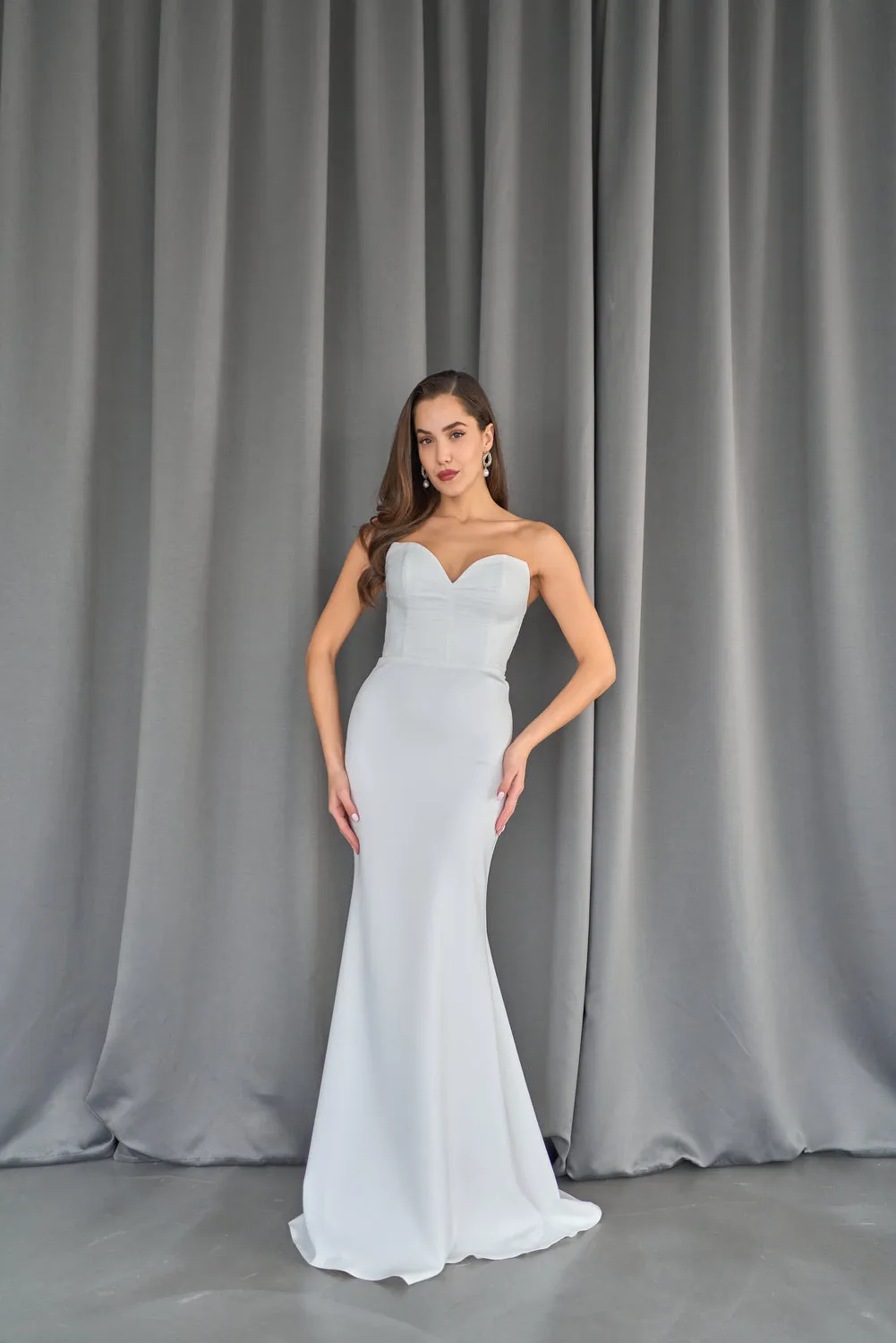 Diana bridal strapless