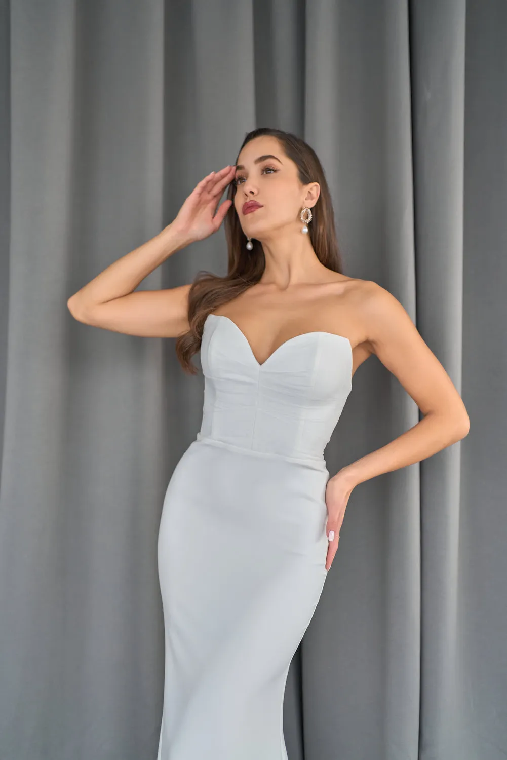 Diana bridal strapless