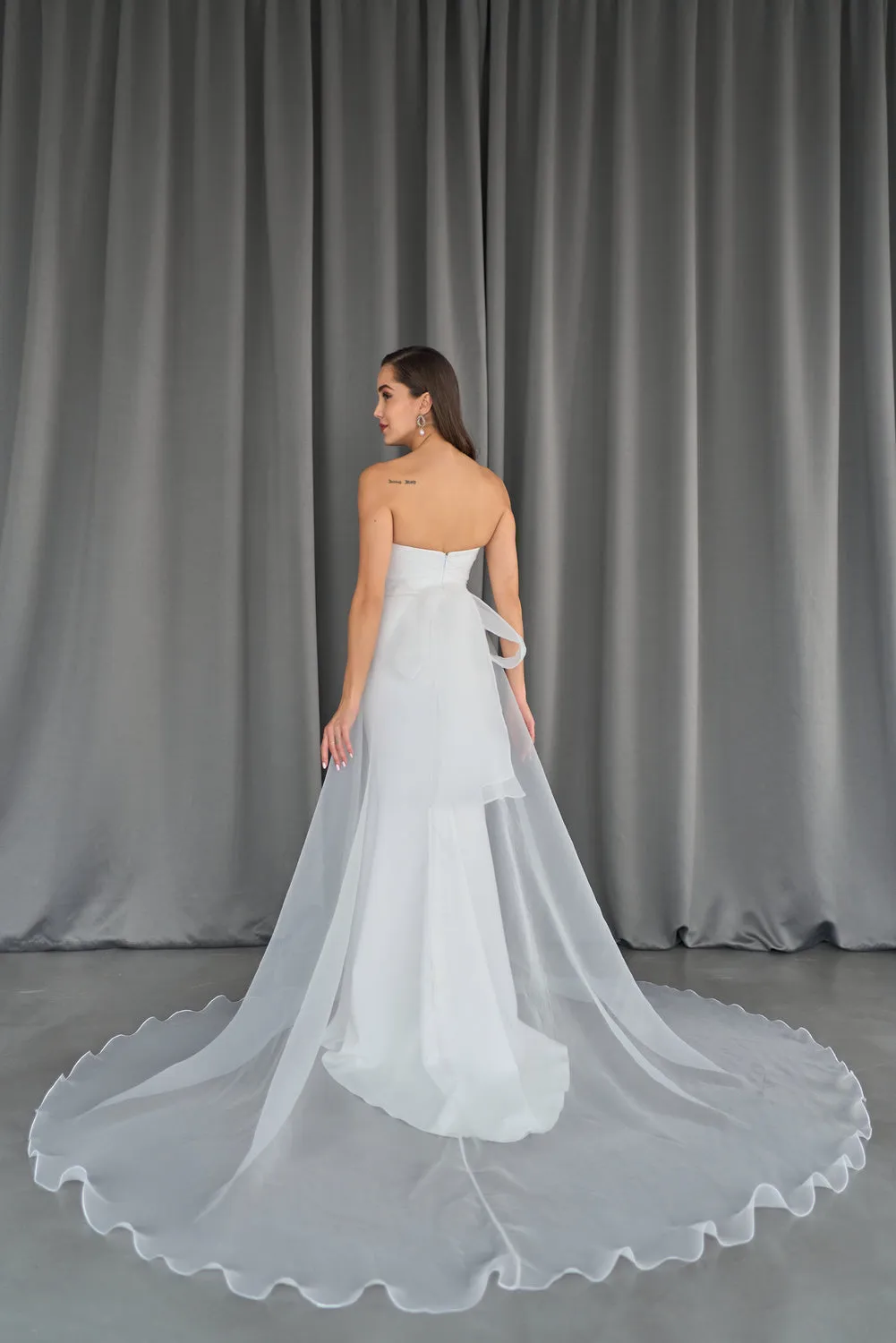Diana bridal strapless