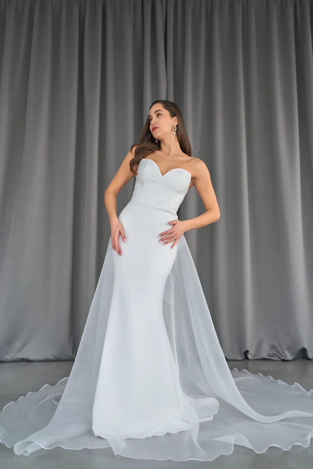 Diana bridal strapless