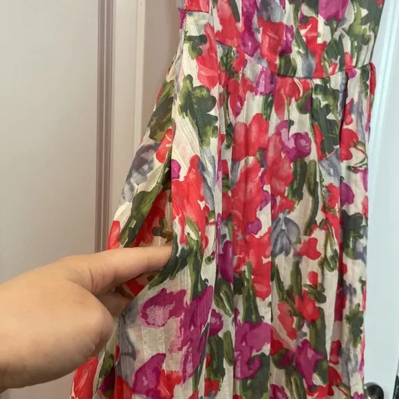 Donna Ricco - Floral print fit and flare dress