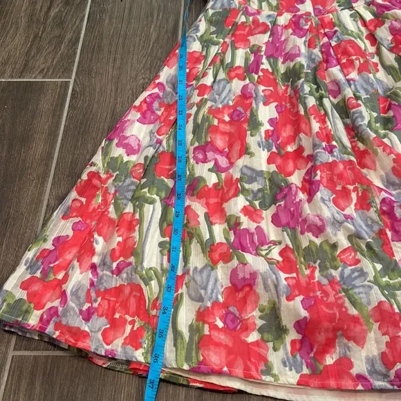 Donna Ricco - Floral print fit and flare dress