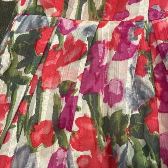 Donna Ricco - Floral print fit and flare dress