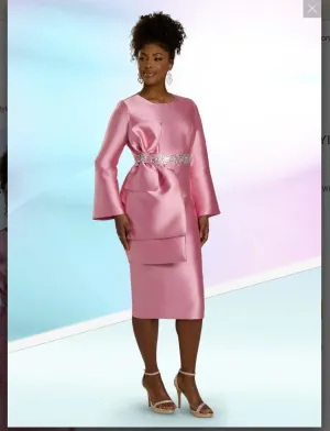 Donna Vinci Style 12183 1PC Dress Virtual Silk
