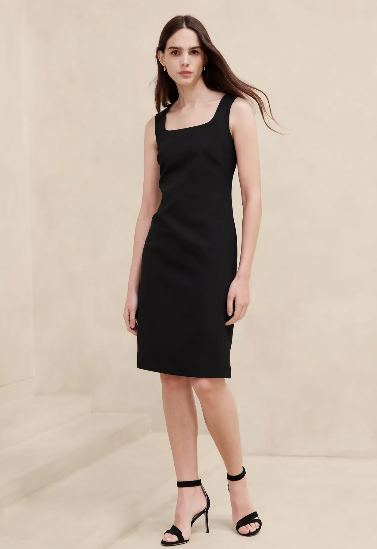 Double Weave Sheath Dress