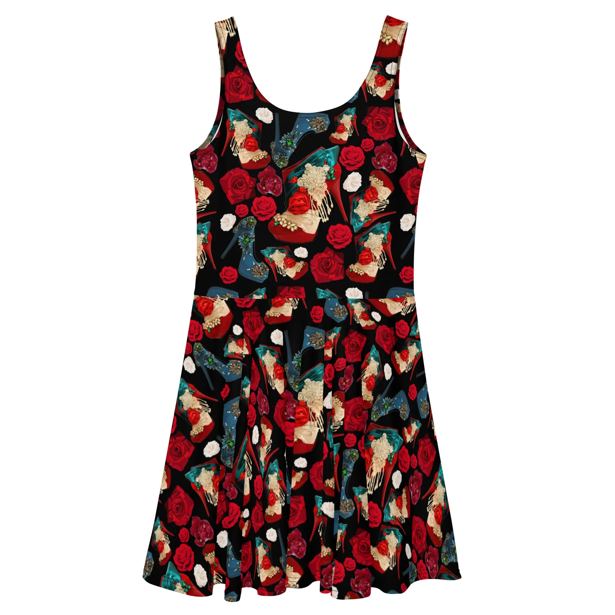 Dress 'Black red'