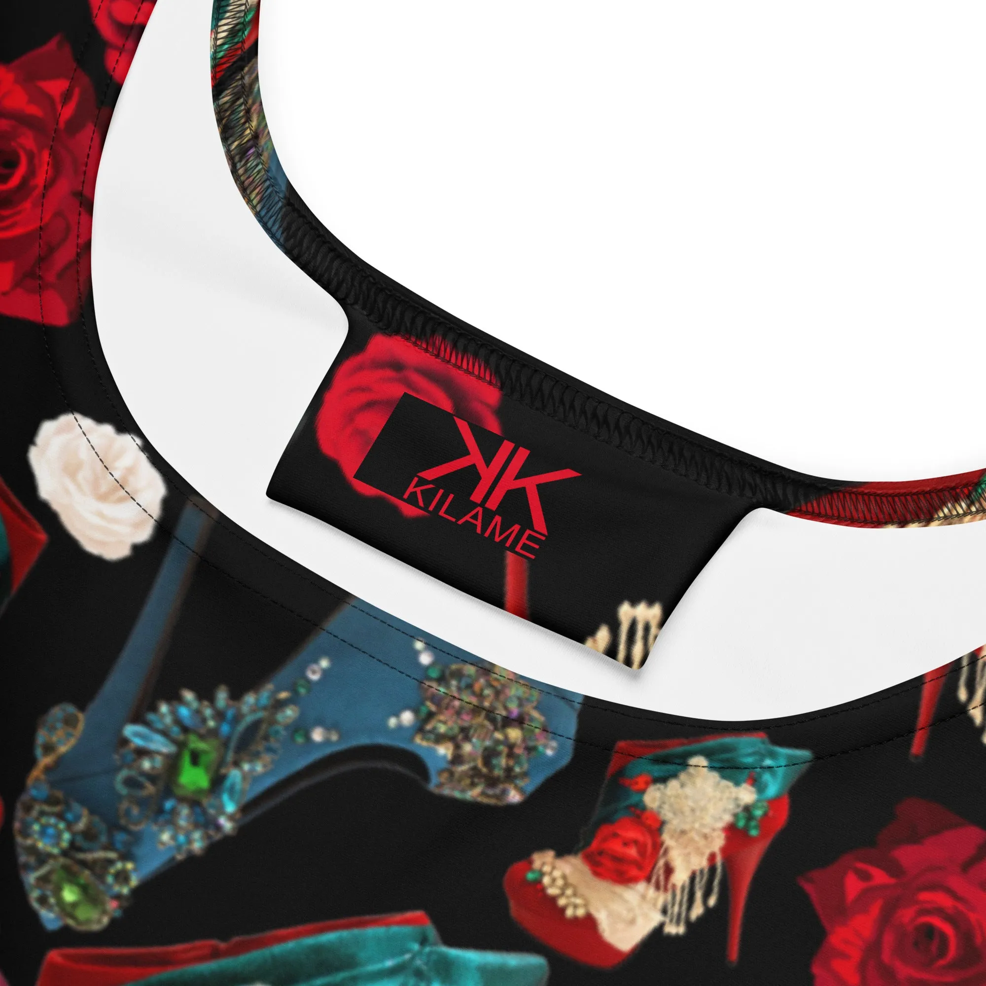 Dress 'Black red'