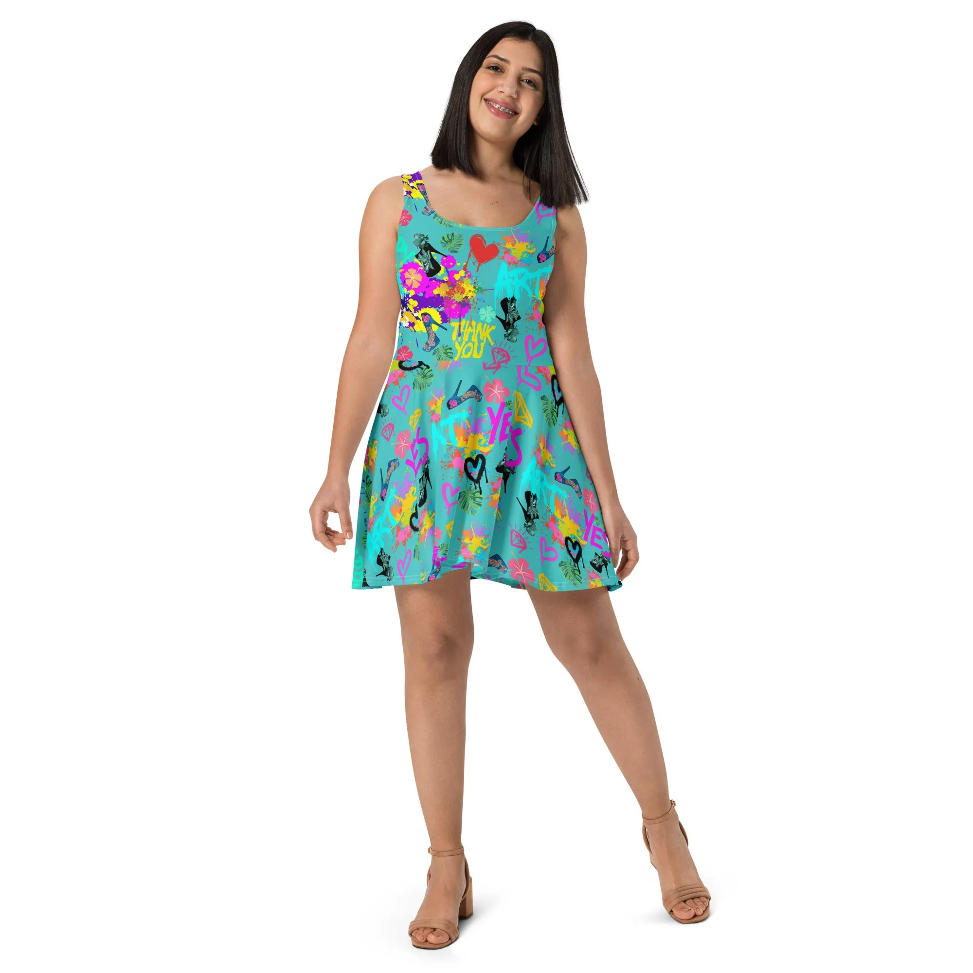 Dress 'Miami Art'