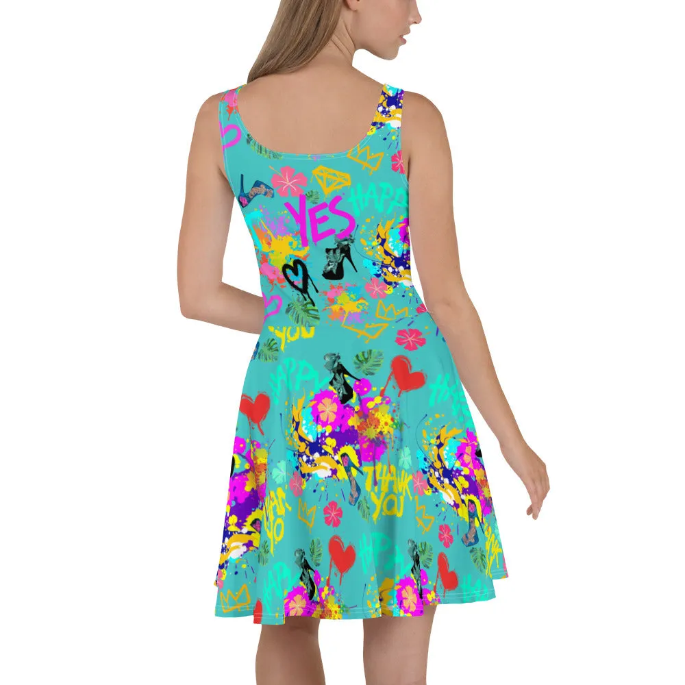 Dress 'Miami Art'