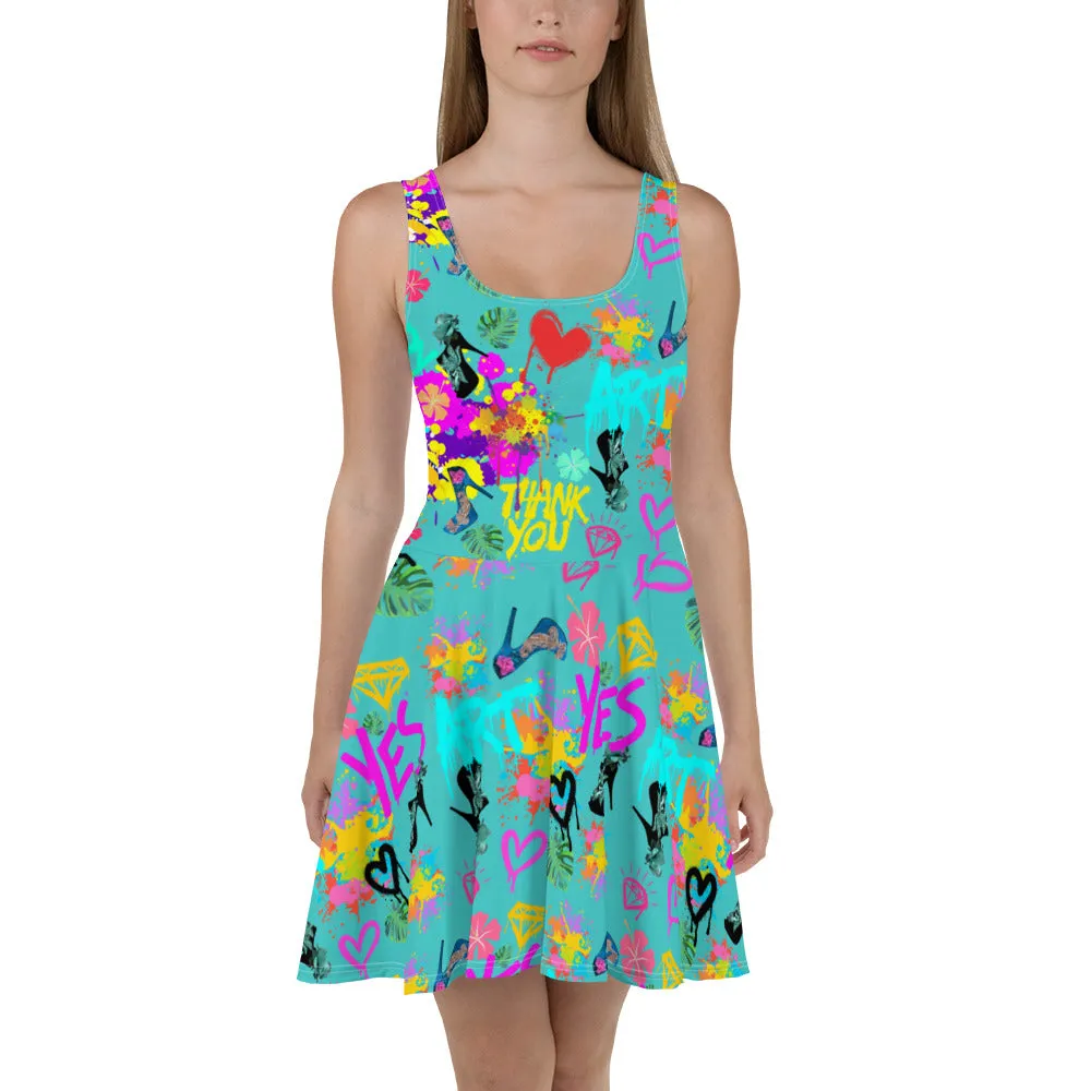 Dress 'Miami Art'