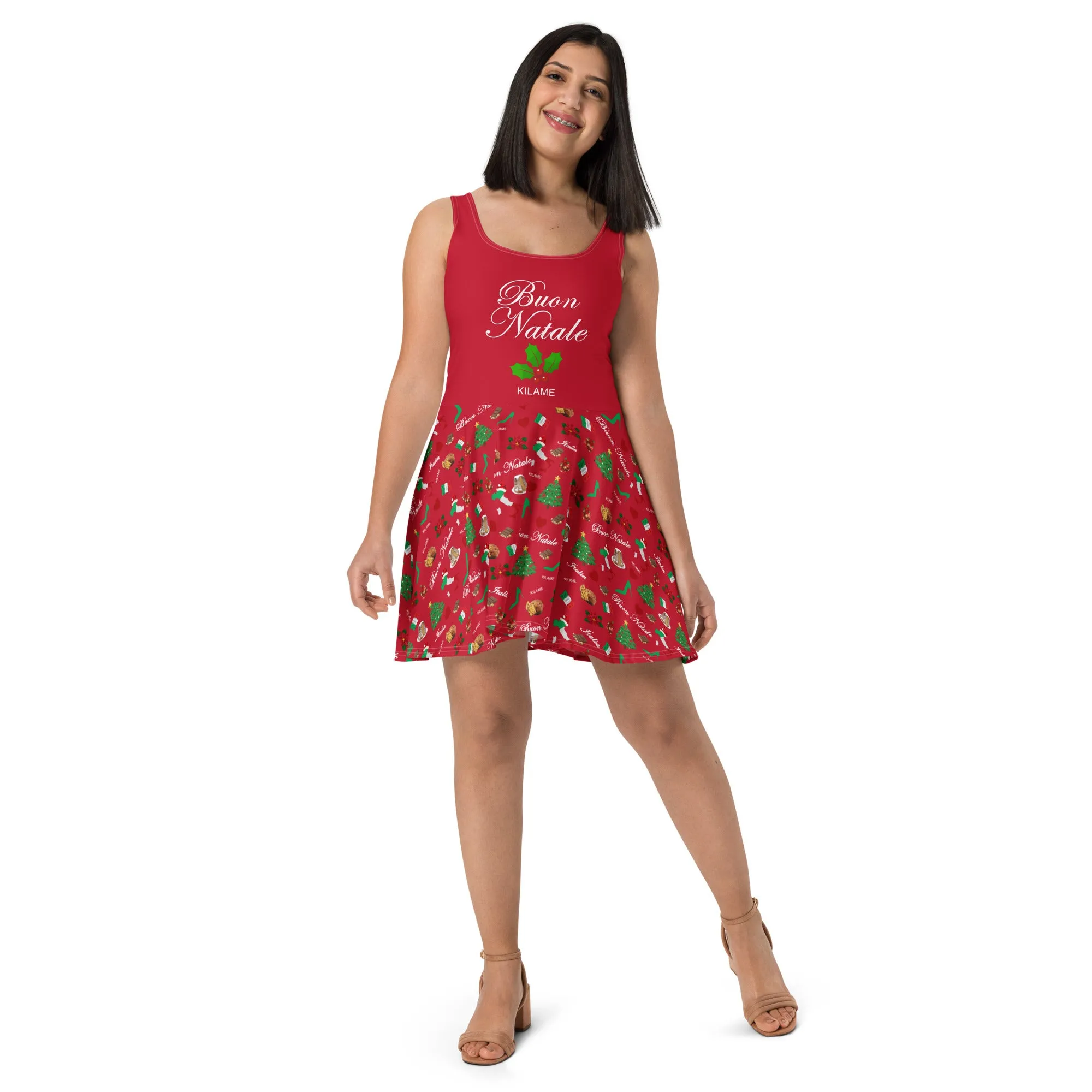Dress Rosso 'Buon Natale'