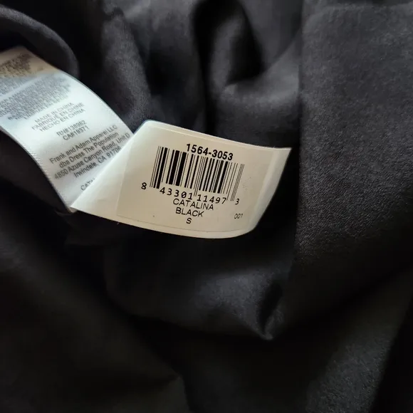 Dress the Population Black Catalina Fit &amp; Flare Cocktail Dress Size Small NWT