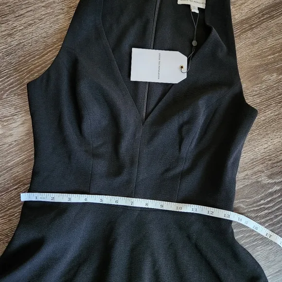 Dress the Population Black Catalina Fit &amp; Flare Cocktail Dress Size Small NWT