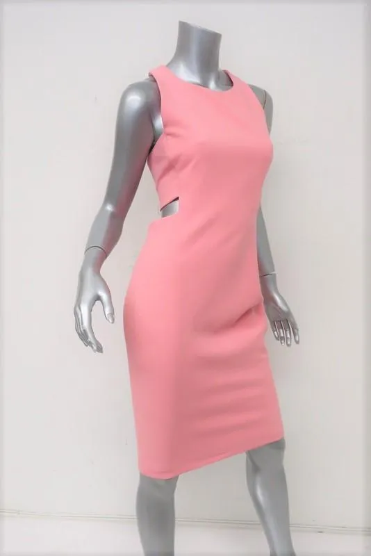 Elizabeth and James Dress Phoenix Apricot Size 10 Sleeveless Cutout Sheath NEW