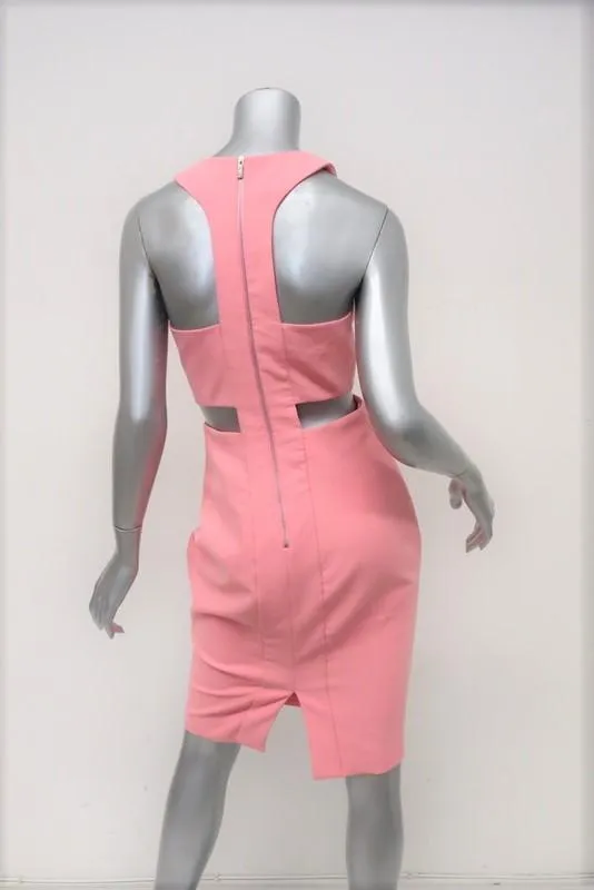 Elizabeth and James Dress Phoenix Apricot Size 10 Sleeveless Cutout Sheath NEW