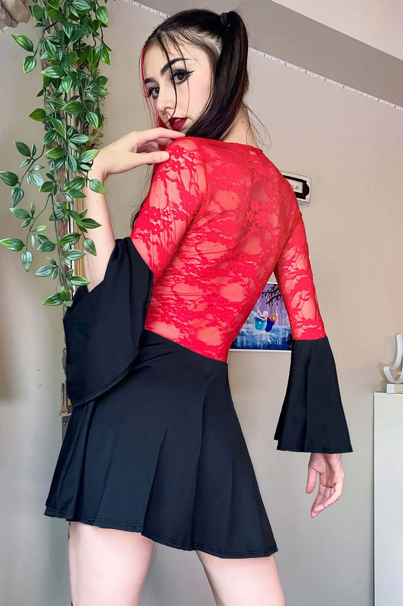 Emotional Flared Dress