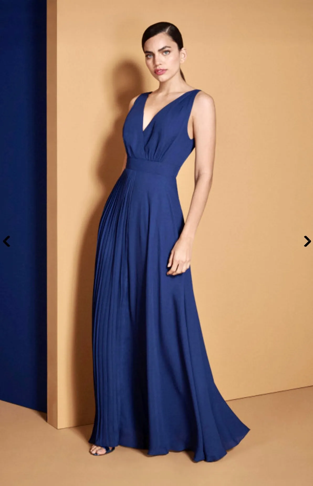 ESCARLATE PLEATEAD DRESS