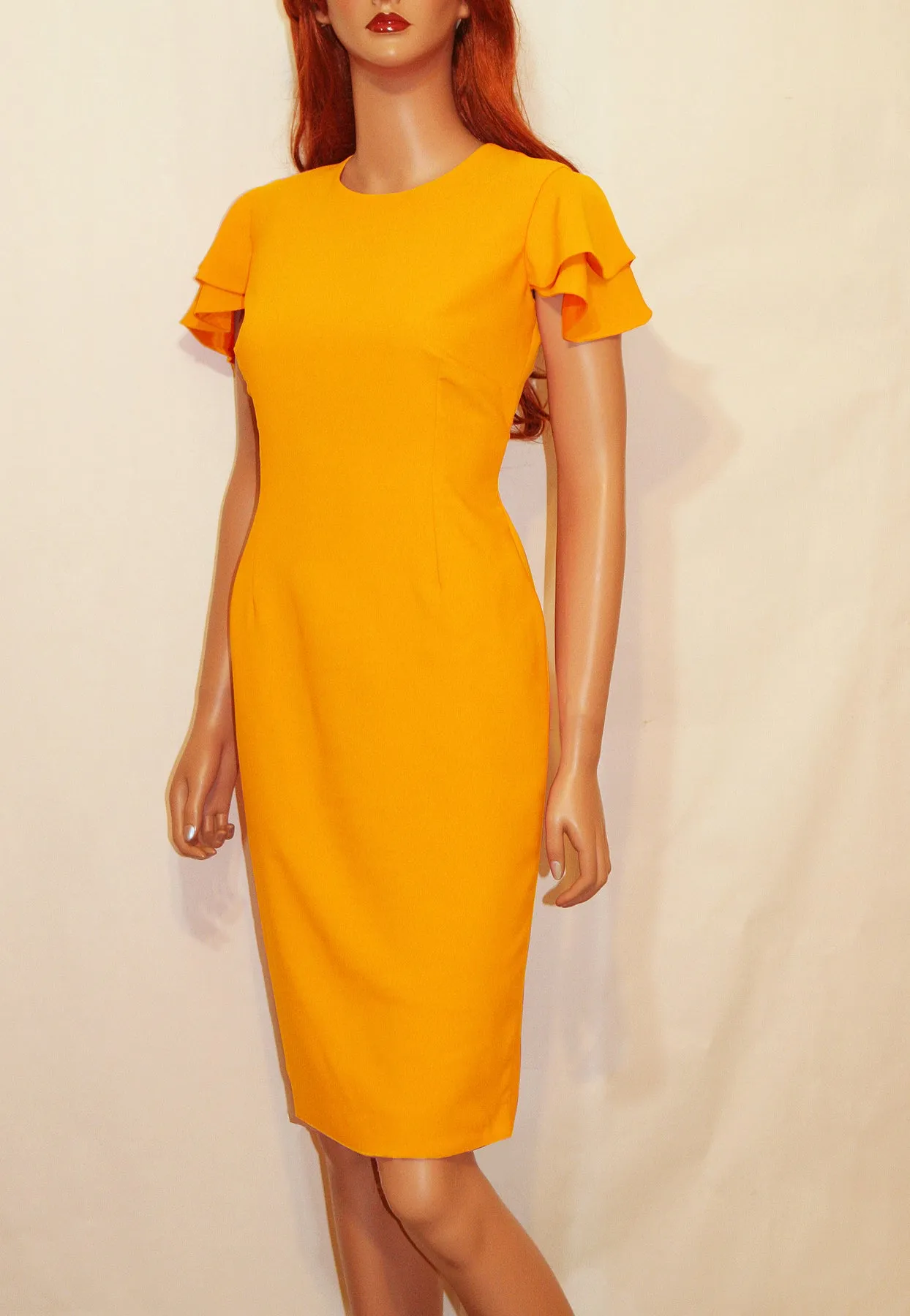 Estella Sheath Dress With Butterfly Sleeves - All Colors