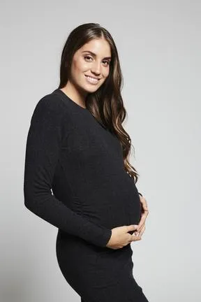 Esther Dress Dark Grey