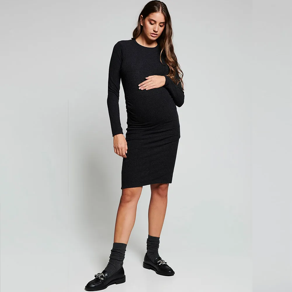 Esther Dress Dark Grey