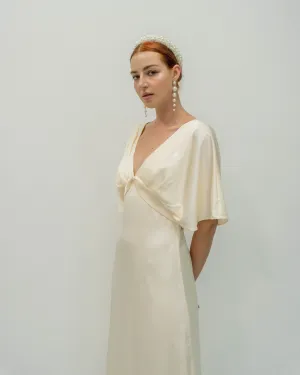 Esther Open Back Floor Length Dress