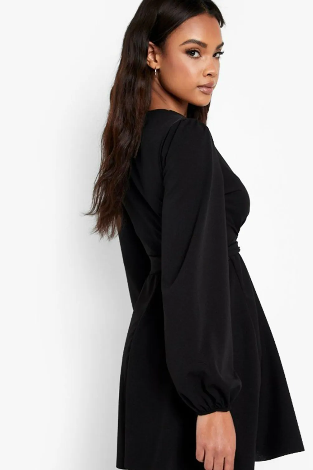 Fanciful Black Dress